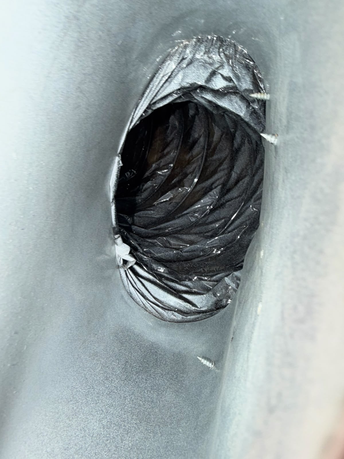 Dryer Vent after AMG cleaning service